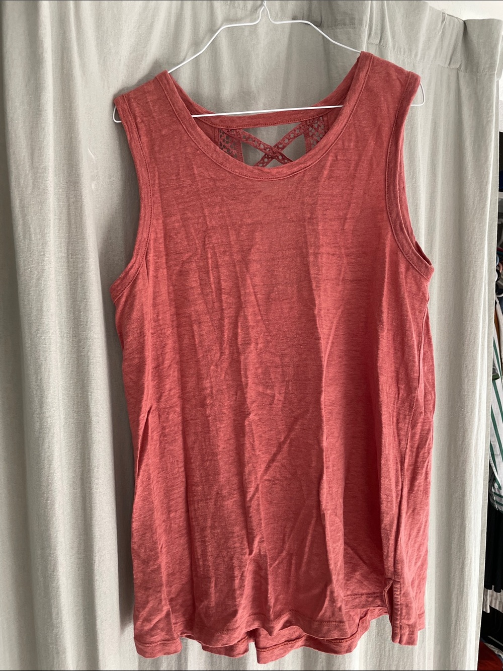 Cynthia Rowley 100% linen tank